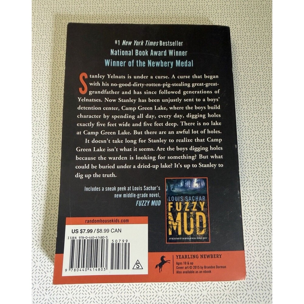 Holes - Paperback By Louis Sachar - VERY GOOD - Picture 2 of 5